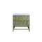 James Martin Vanities Emmeline 36in Single Vanity, Pebble Oak w/ 3 CM Carrara Marble Top D100-V36-PBO-3CAR - alternate 1